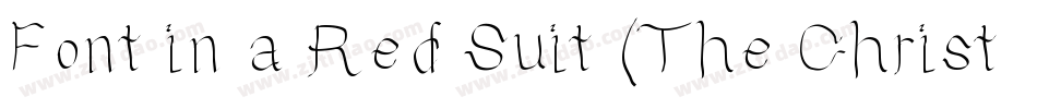 Font in a Red Suit (The Christmas Font)字体转换